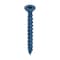 Tapcon Concrete Screw, 3/16" Dia., Climaseal Coated, Flat Head 225 PK 28555 - alternate 2